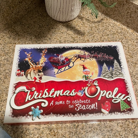 Christmas Opoly board game - Picture 3 of 9